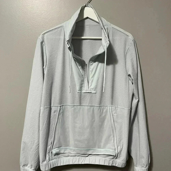 Lululemon Pack Light Pullover Almost Blue Rare - Picture 15 of 16